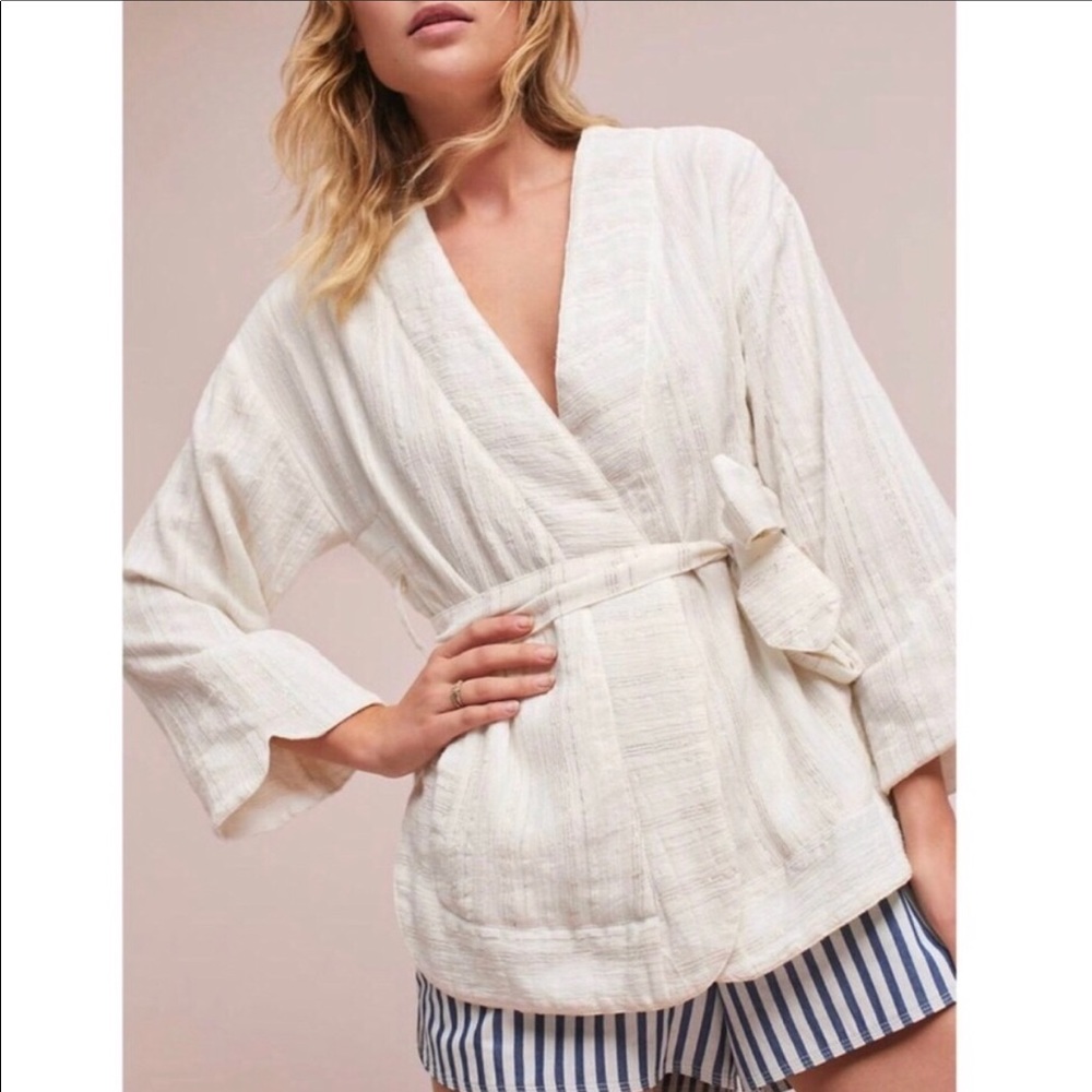 Anthropology HEI HEI Amita kimono jacket.